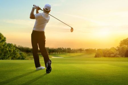 Golfing in India